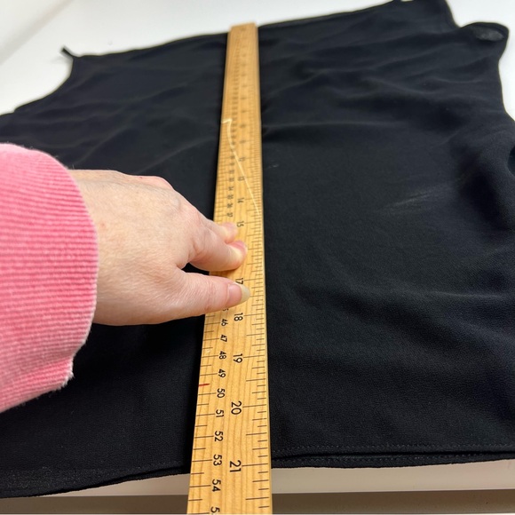 Naked Zebra Black Cowl Neck Camisole Tank – Minimalist Essential – Size large - Picture 5 of 5